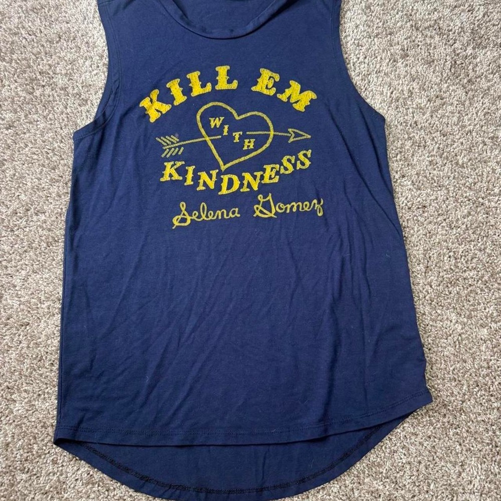 Selina Gomez Tour Muscle Tee S